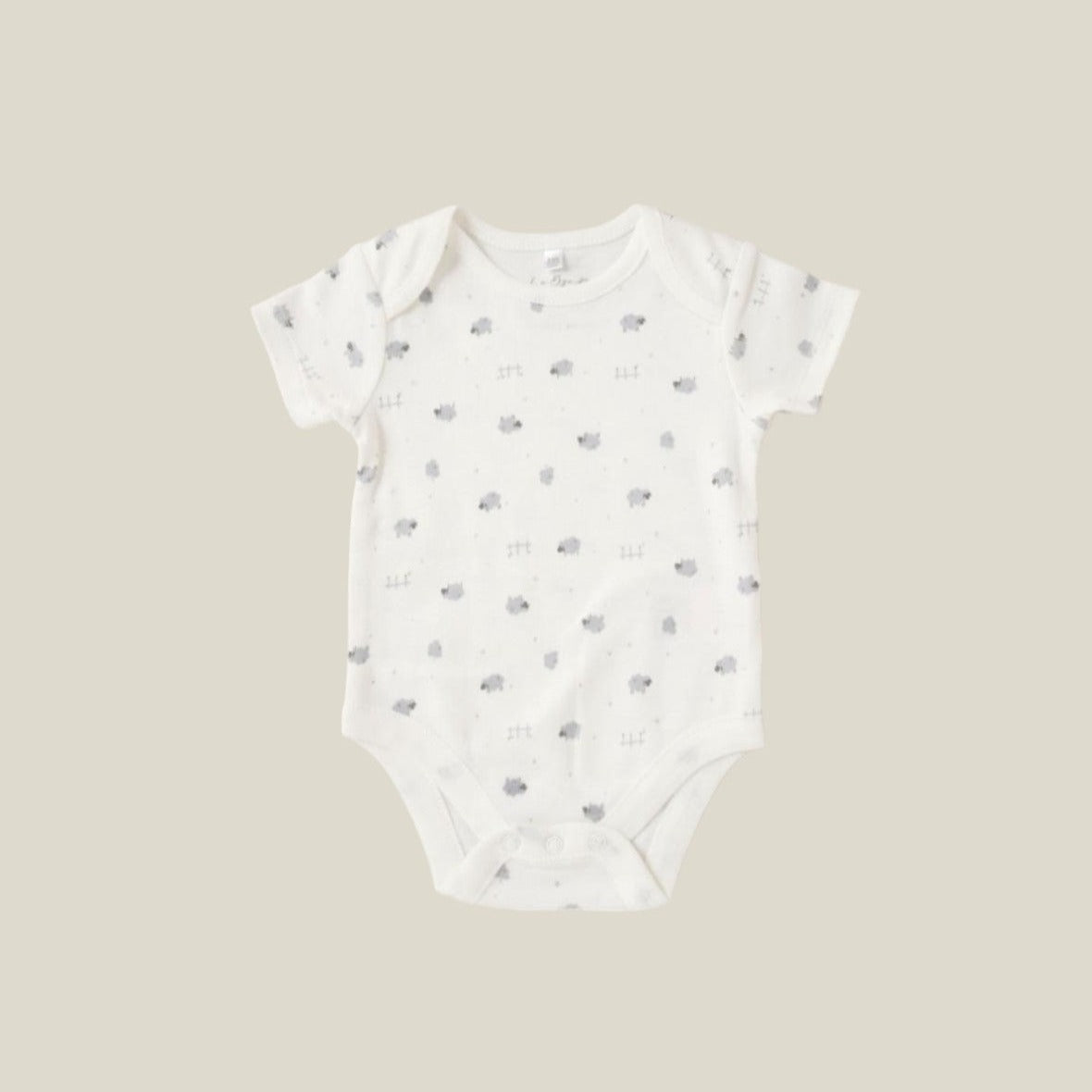 Sheep patterned layette set 5pk