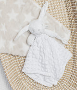 Soft baby bunny bubble comforter