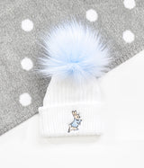 Peter Rabbit Hat - White & Blue