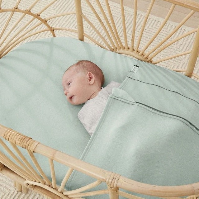 Sage baby tuck sheet (Crib)